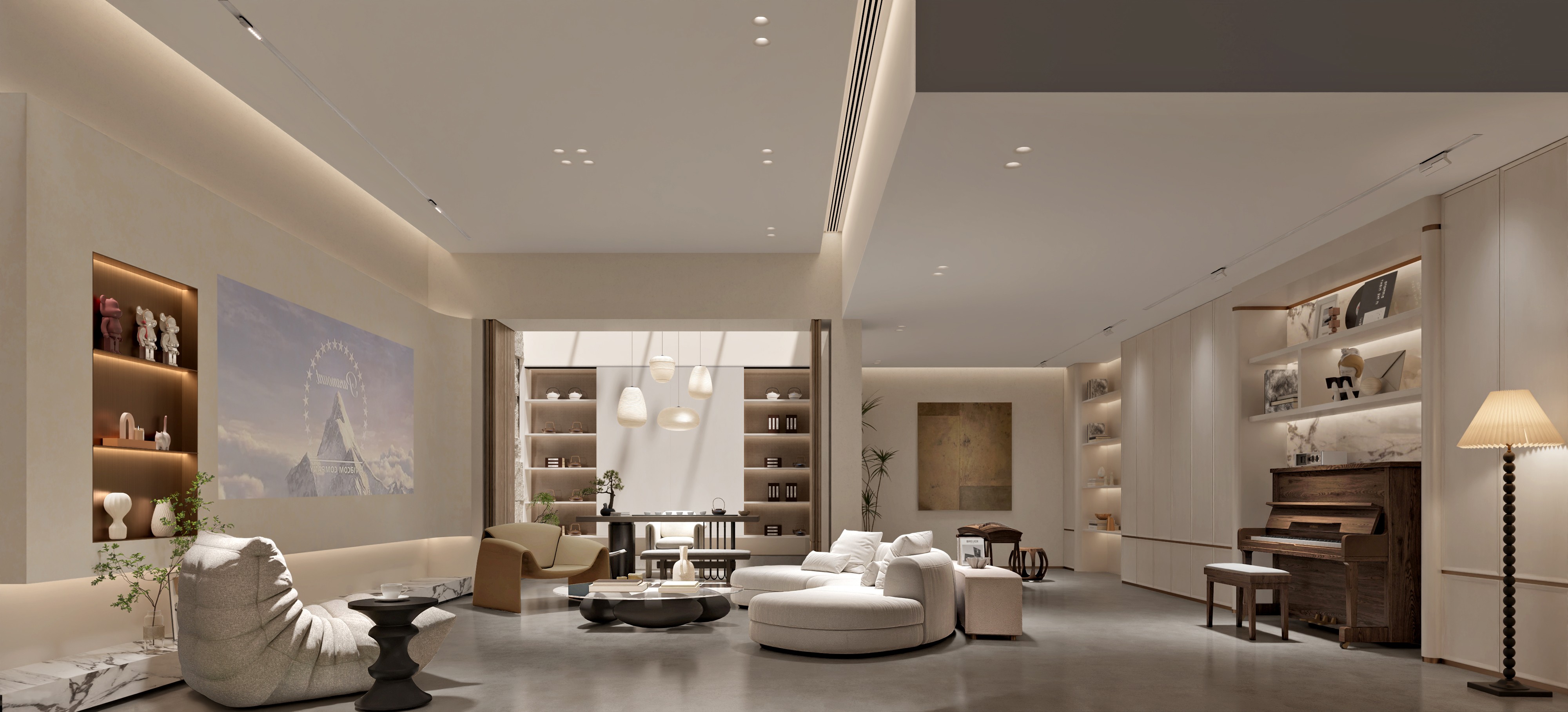 負一(yī)層家(jiā)庭廳